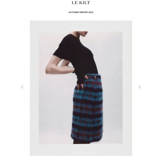 Rare Le Kilt, Dino 25 Tartan Brushed Mohair Wool by Scottish Designer - Picture 4 of 16